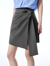 Women's High-Waisted Asymmetrical Skirt